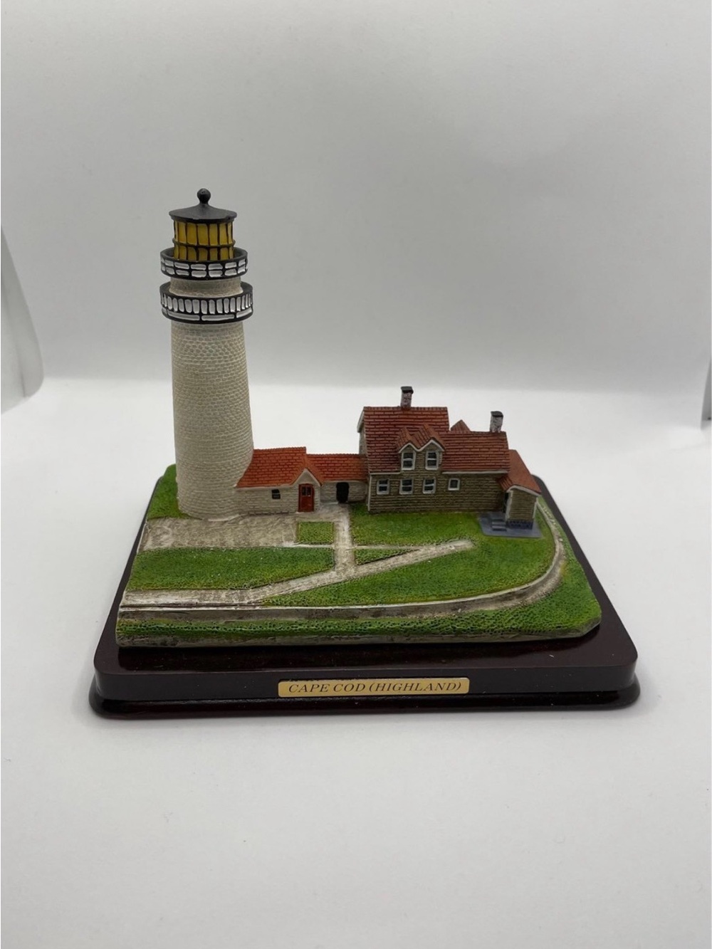 Cape Cod Highland Lighthouse Miniature Collectible Sculpture